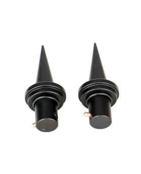 V8 tripod tiptoe retractable tripod accessories all metal material black silver tiptoe 2 pieces per box